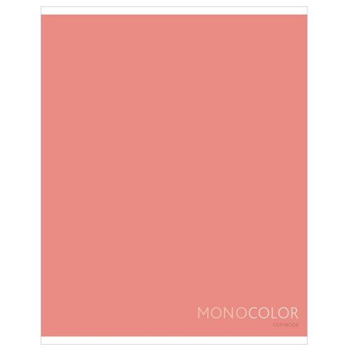 Тетрадь 48л, А5, клетка ArtSpace "Моноколор. Pale color. Coral"