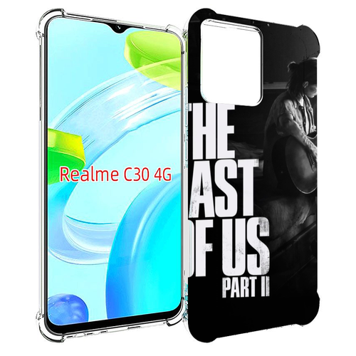 Чехол MyPads The Last of Us Part II Элли для Realme C30 4G / Narzo 50i Prime задняя-панель-накладка-бампер