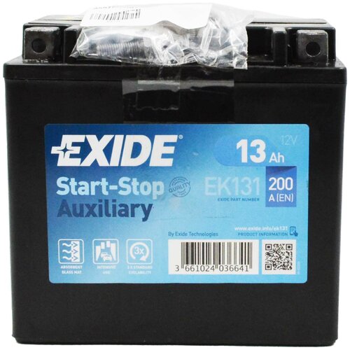 Стартерная аккумуляторная батарея EXIDE EK131