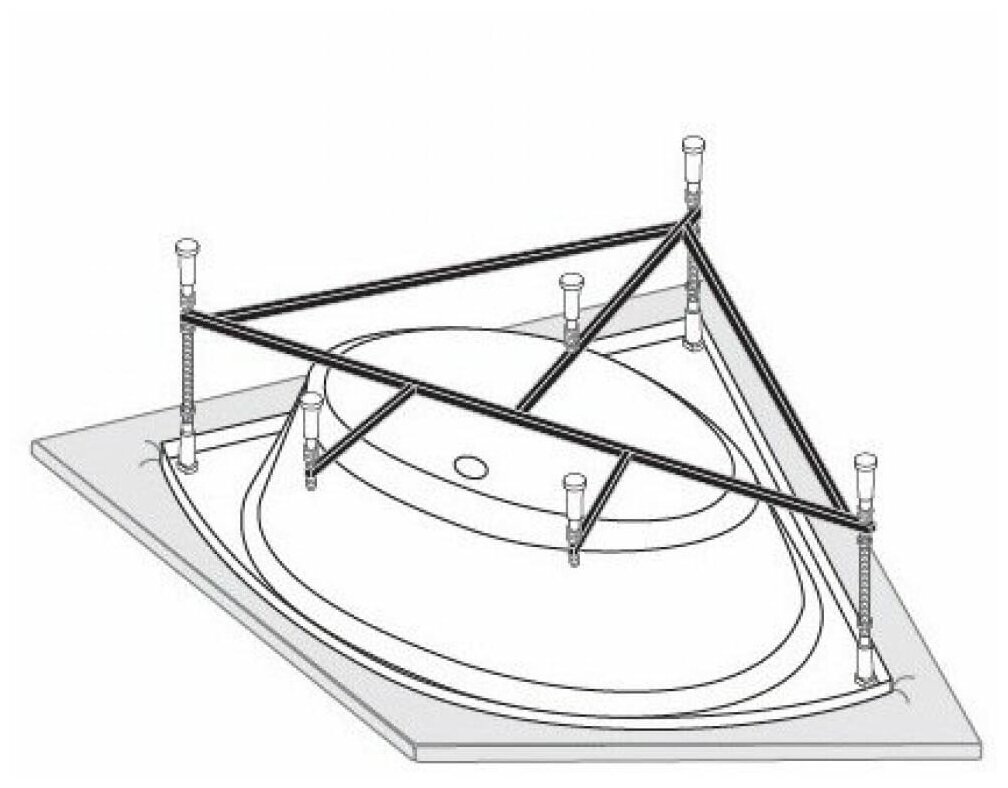 Каркас для ванны VagnerPlast - фото №2