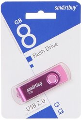 UFD 2.0 Smartbuy 008GB Twist Pink (SB008GB2TWP)