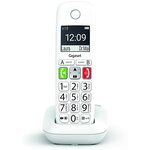 Трубка дополнительная Dect Gigaset E290HX HSB RUS, белый, для E290 - изображение