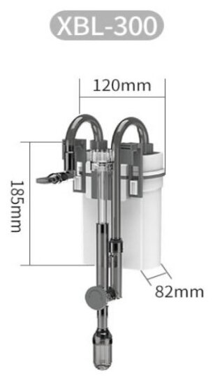 Навесной внешний аквариумный фильтр SUNSUN XBL-300(до 50л.)