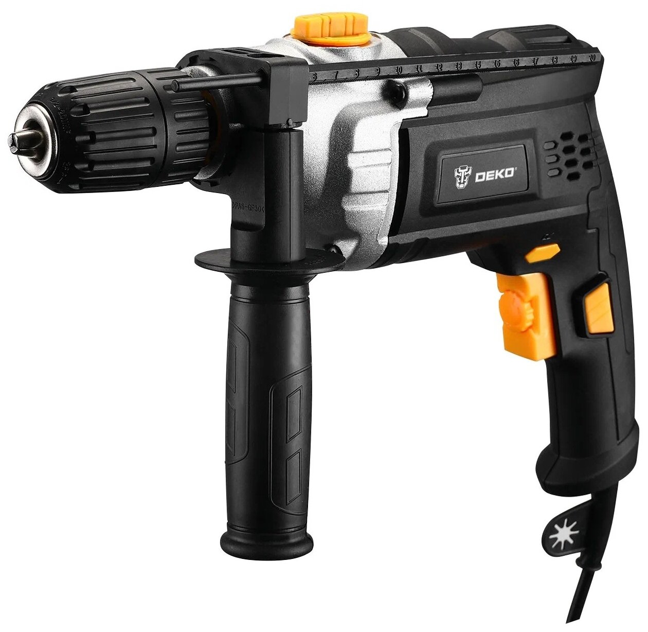 Дрель ударная Deko DKID1200W (063-4327) - фото №5