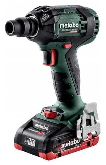 Гайковерт аккумуляторный ударный Metabo SSW 18 LTX 300 BL, X (602395800)