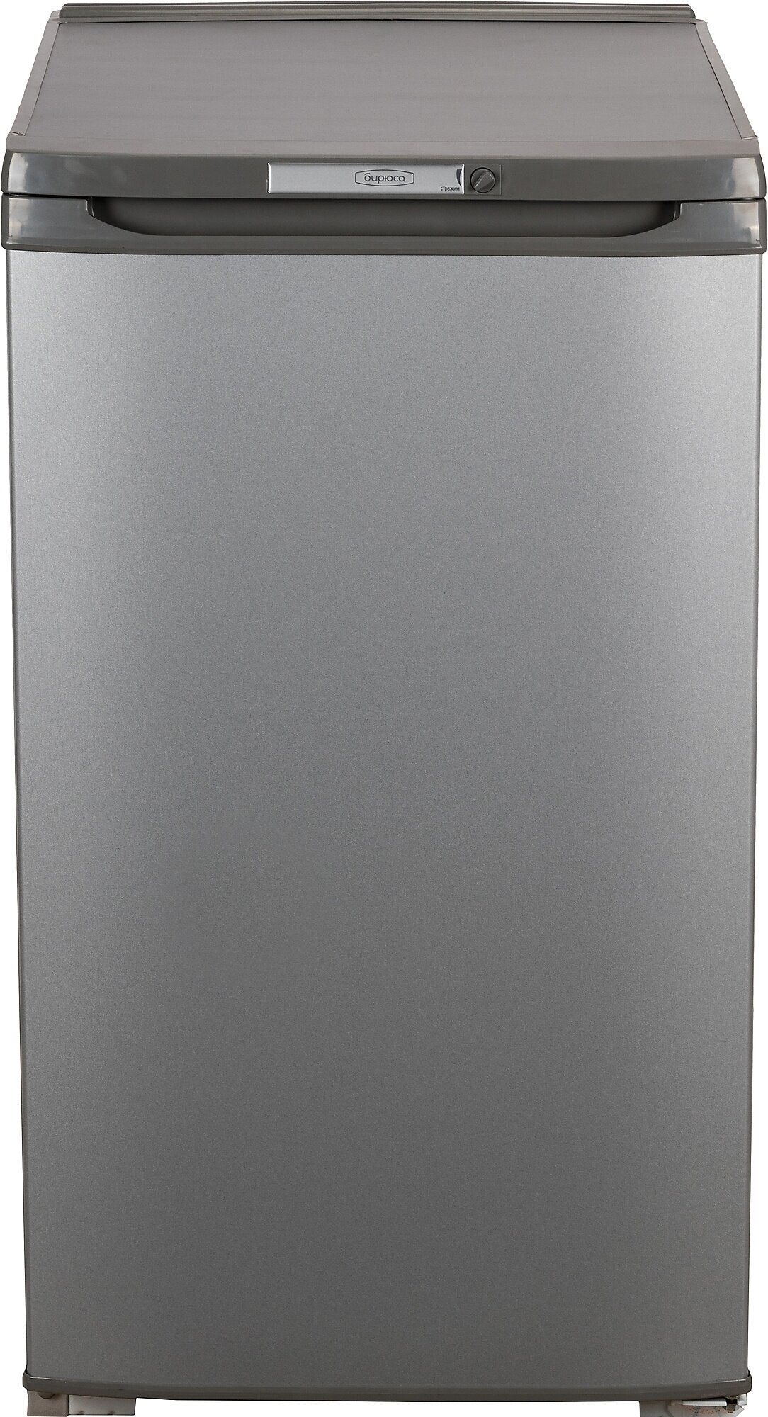 Холодильник БИРЮСА , однокамерный, серый металлик - фото №3