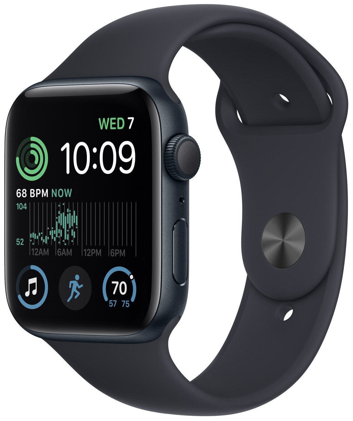 Apple Watch SE 40mm GPS (2022) Midnight Aluminium