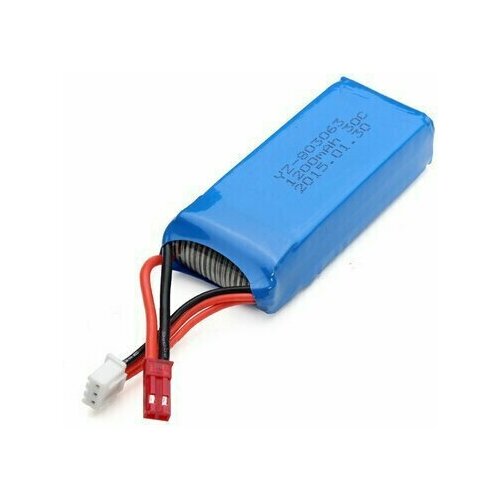 Аккумулятор Li-Po 7.4v 1200mah формат 723060 разъем JST poisk po tegam