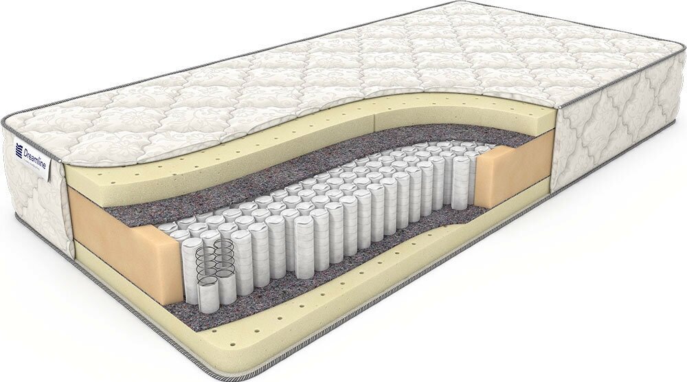 Матрас Dreamline Prime Soft S1000 (х/б жаккард) (140 / 185)