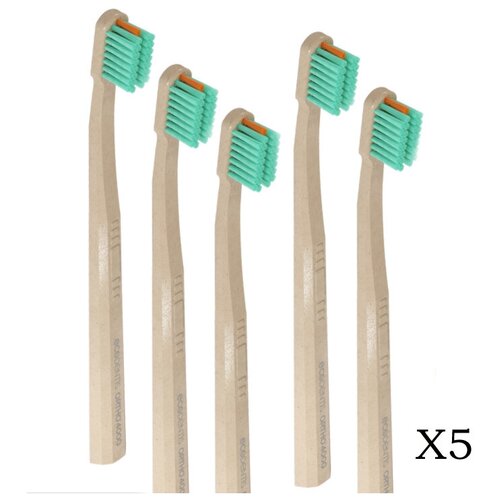 Инновационная зубная щетка для брекетов ECODENTIS 4000 Ortho (5 шт.)