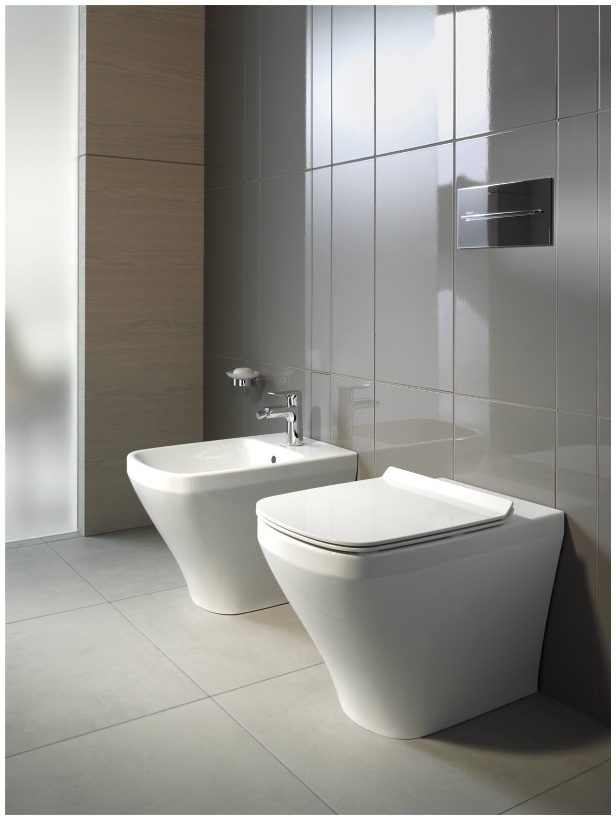 Унитаз Duravit 2150090000 пристенный Durastyle цвет-белый шгв 370*575*400 - фотография № 4