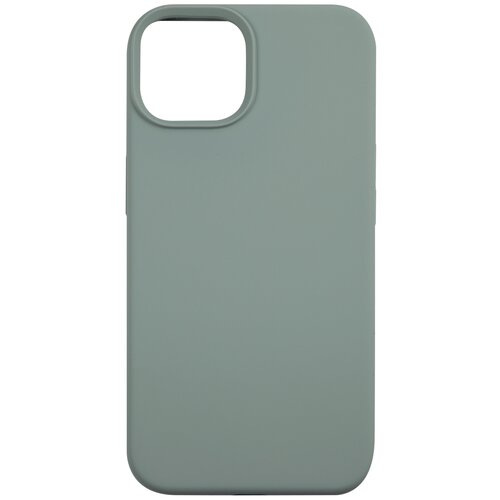 Чехол Red Line силиконовый MagSafe с микрофиброй для iPhone 14, pine green