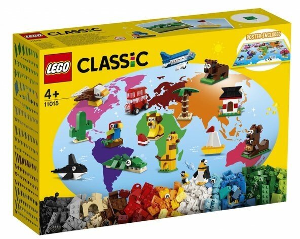 Конструктор LEGO Classic Вокруг света (LEGO 11015)