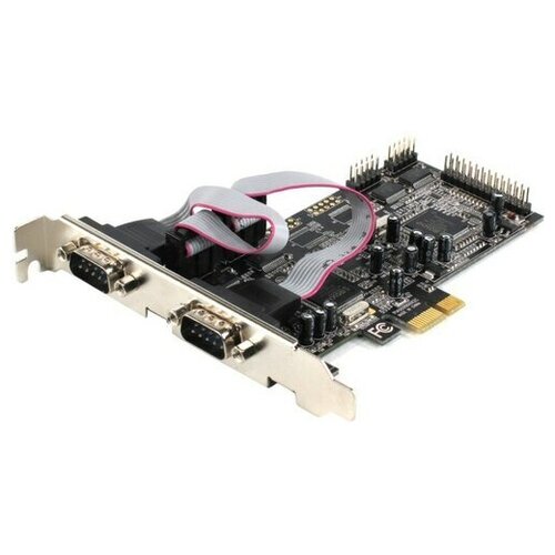 Контроллер COM LPT St-lab PCI-E 4S1P IO Card (I-461) контроллер com lpt st lab pci e 4s1p io card i 461