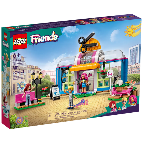 фото Lego friends конструктор lego friends парикмахерская 401 деталь 41743