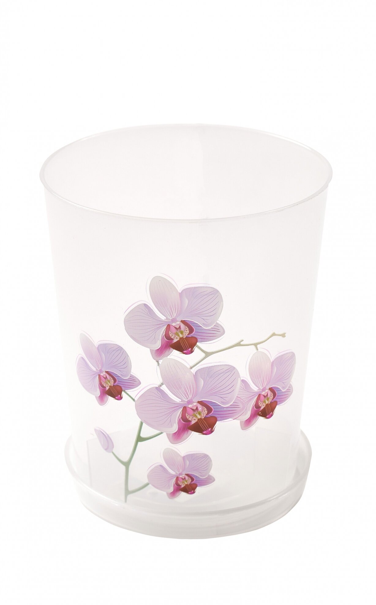 Горшок для цветов Альтернатива "Орхидеи" с подставкой, 0,7л БИТ - фото №10