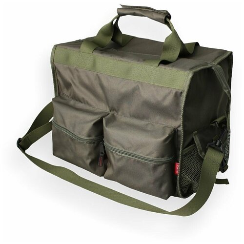 фото Сумка рыбака 400x300x250 мм (оксфорд 600, олива), tplus