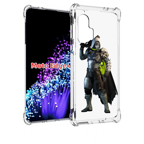 Чехол MyPads destiny-2-hunter для Motorola Edge+ Plus задняя-панель-накладка-бампер чехол mypads destiny 2 hunter для motorola edge plus задняя панель накладка бампер