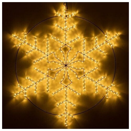 Светодиодная фигура Ardecoled Снежинка ARD-Snowflake-M3-920x920-432Led Warm 034251