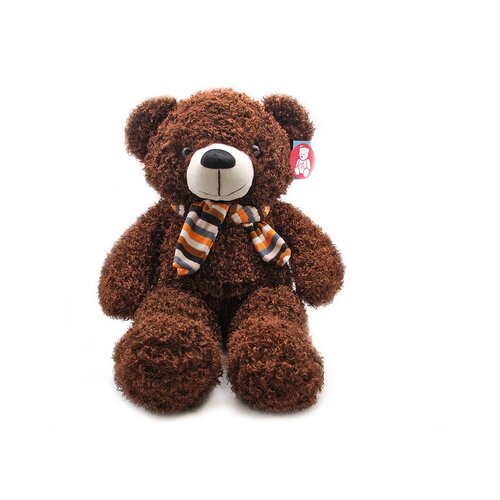 Мягкая игрушка Magic Bear Toys Медведь коричневый с бантом 60 см. мягкая игрушка медведь каштан 60см 1058