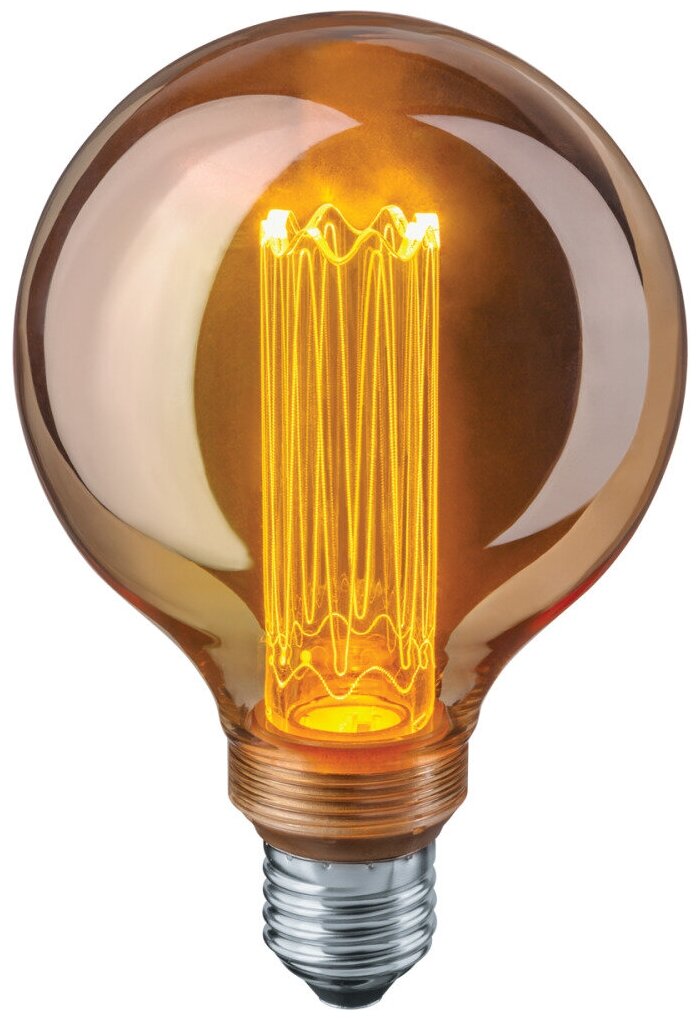 Декоративная светодиодная ретро-лампа Navigator 14 233, 4 Вт, Е27, теплого света 1800К, 1 шт.