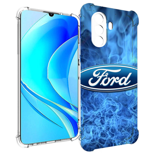 Чехол MyPads ford-форд-22 м для Huawei Nova Y70 / Nova Y70 Plus (MGA-LX9N) / Huawei Enjoy 50 задняя-панель-накладка-бампер