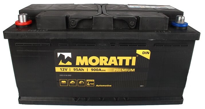Аккумуляторная батарея MORATTI 6СТ95 низ.