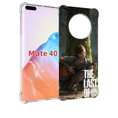 Чехол MyPads The Last of Us Part II для Huawei Mate 40 / Mate 40E задняя-панель-накладка-бампер чехол mypads the last of us part ii для meizu v8 задняя панель накладка бампер