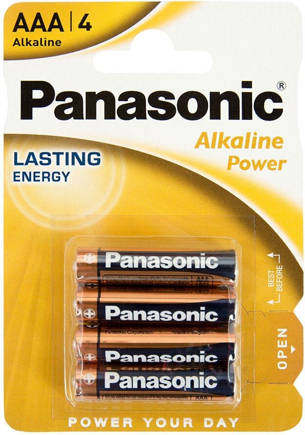 Батарейки Panasonic Alkaline Power AAA Bli, 10 шт. (LR03REB/10BW) - фото №6