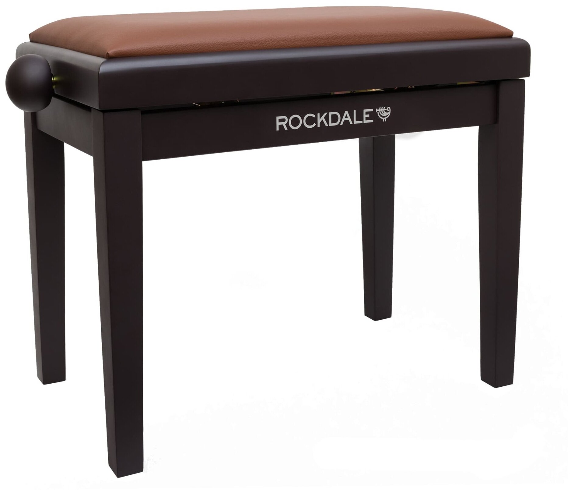 Rockdale Rhapsody 131 Rosewood Brown банкетка пианиста с регулировкой высоты, цвет корпуса палисандр