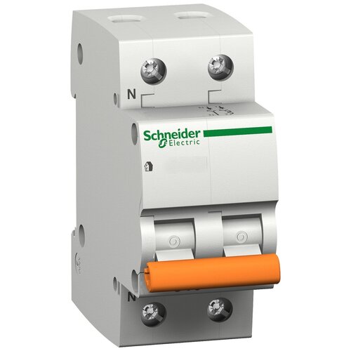 Выключатель автоматический модульный 2п (1P+N) C 16А 4.5кА BA63 Домовой Schneider Electric 11213, 1шт выключатель автоматический модульный 2п 1p n c 16а 4 5ка ba63 домовой sche schneider electric 11213 6 шт