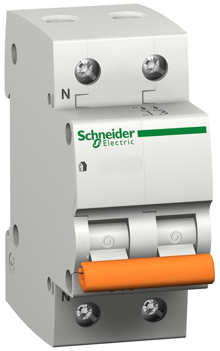 Автоматический выключатель ВА63 1P+N 25A C 4,5kA Schneider Electric 11215