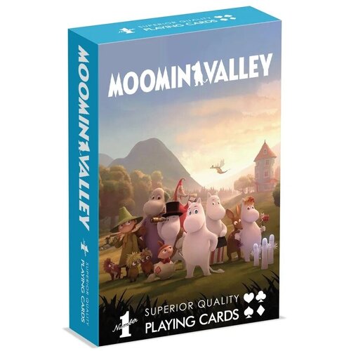 Игральные карты Муми-троль Moomin Valley WM01794-EN1-12 winning moves карты игральные marvel