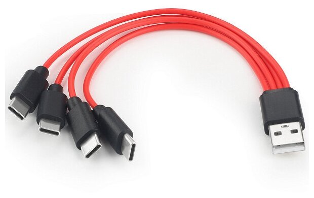 Кабель провод питания Soshine Type C 4 в 1 USB