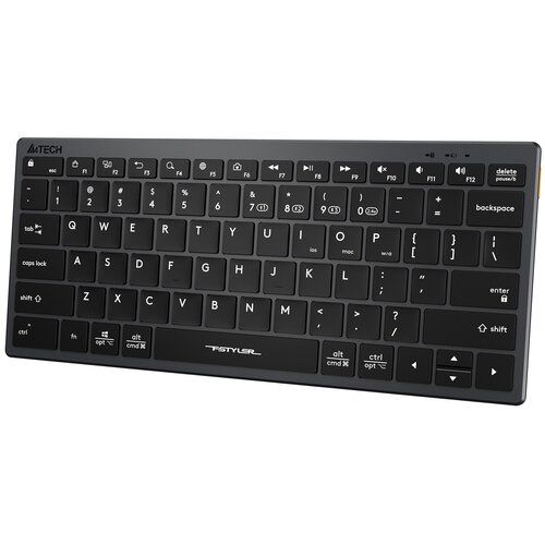 Клавиатура беспроводная A4Tech Fstyler FBX51C, серый клавиатура беспроводная a4tech fstyler fbx51c серый