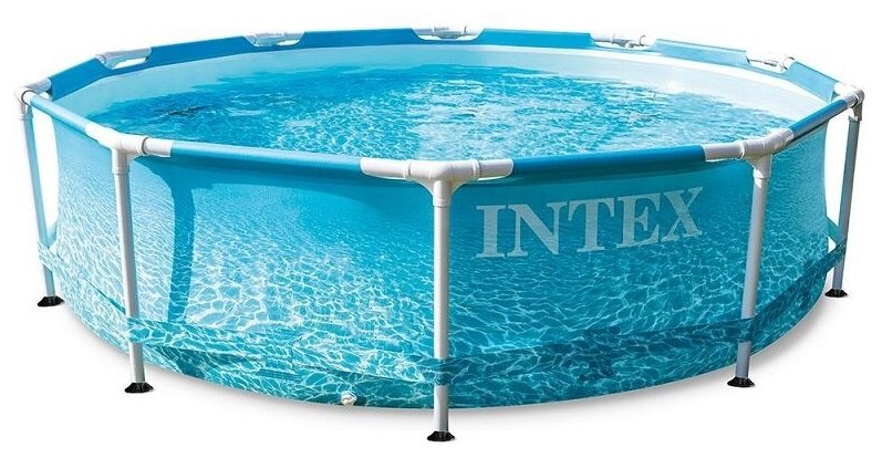 Бассейн каркасный Intex Metal Frame Beachside 28206