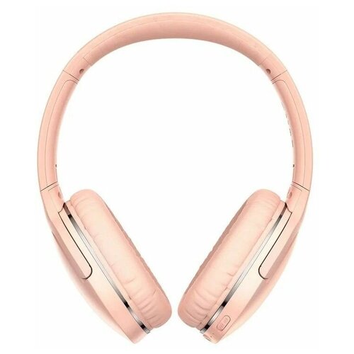 Беспроводные наушники Baseus Encok Wireless Headphone D02 Pro Bluetooth 5.3, Розовый