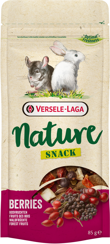 Versele-Laga Nature Snack дополнительный корм для грызунов с ягодами, 85 гр