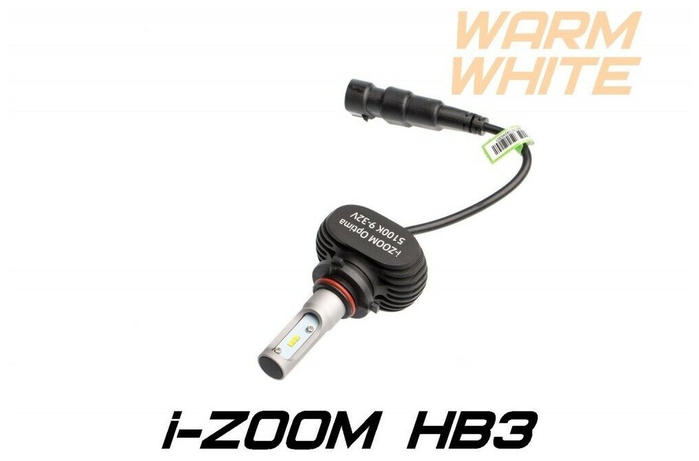 Светодиодные лампы Optima LED i-ZOOM HB3(9005) Warm White 4300K