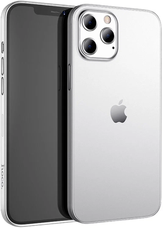 Ультратонкий пластиковый чехол 0,4мм Hoco PP Thin series для iPhone 12 /12 Pro, прозрачный