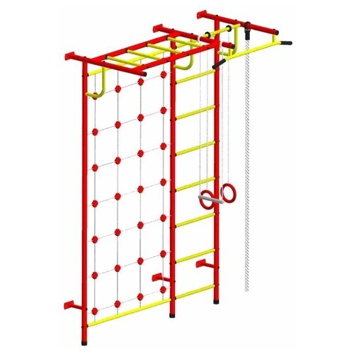 Детский спортивный комплекс Пионер С4СМ, red-yellow