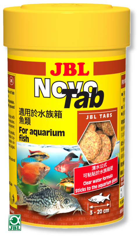 Корм для всех видов аквариумных рыб JBL GMBH & CO. KG JBL NovoTab в форме таблеток 100 мл. (160 шт.) - фотография № 7