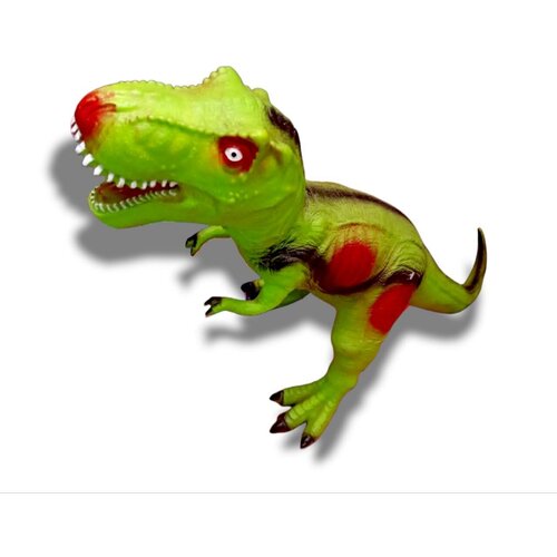 Игровая фигурка Динозавр тираннозавр светло-зеленый со звуком 50 см
