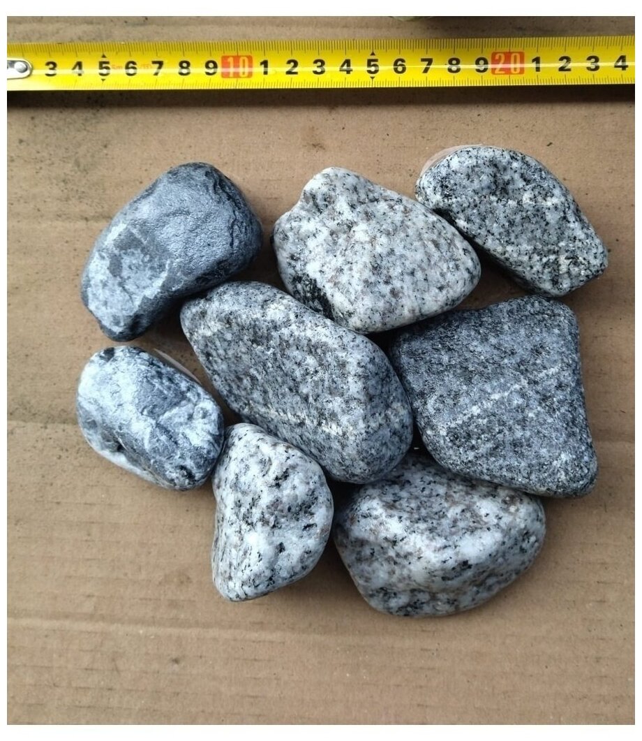 Камень для бани и сауны ERKKIA "Доломит" обвалованный, мелкая фракция (ведро 10кг) - фотография № 8