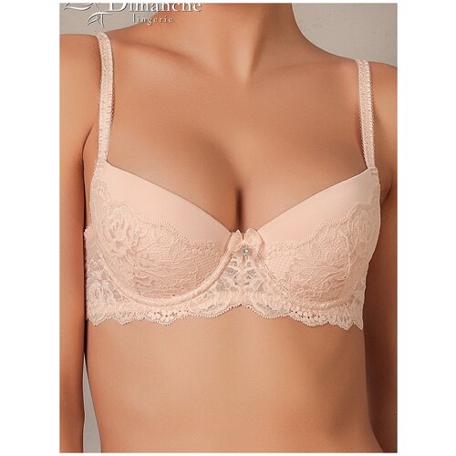Бюстгальтер классика  Dimanche lingerie, размер 4C, бежевый