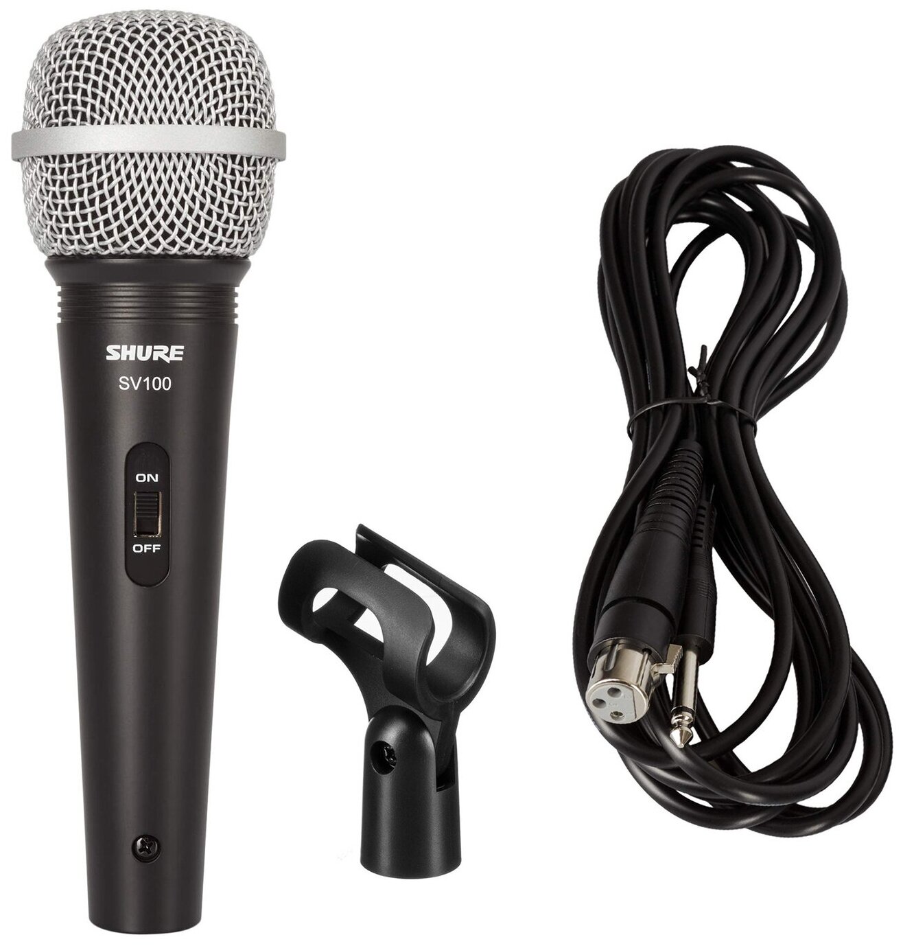 Микрофон проводной Shure SV100-A комплектация: микрофон