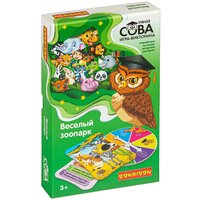 Настольная игра BONDIBON Умная сова Веселый зоопарк ВВ4003