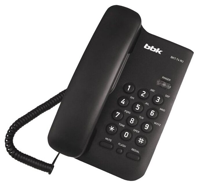 Телефон BBK BKT-74 RU, черный