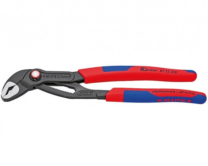 Knipex KN-8722250 Клещи переставные Cobra QuickSet, 250 мм - фотография № 7