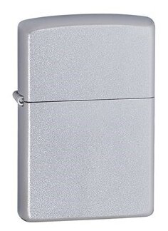 Оригинальная бензиновая зажигалка ZIPPO Classic 205 с покрытием Satin Chrome™